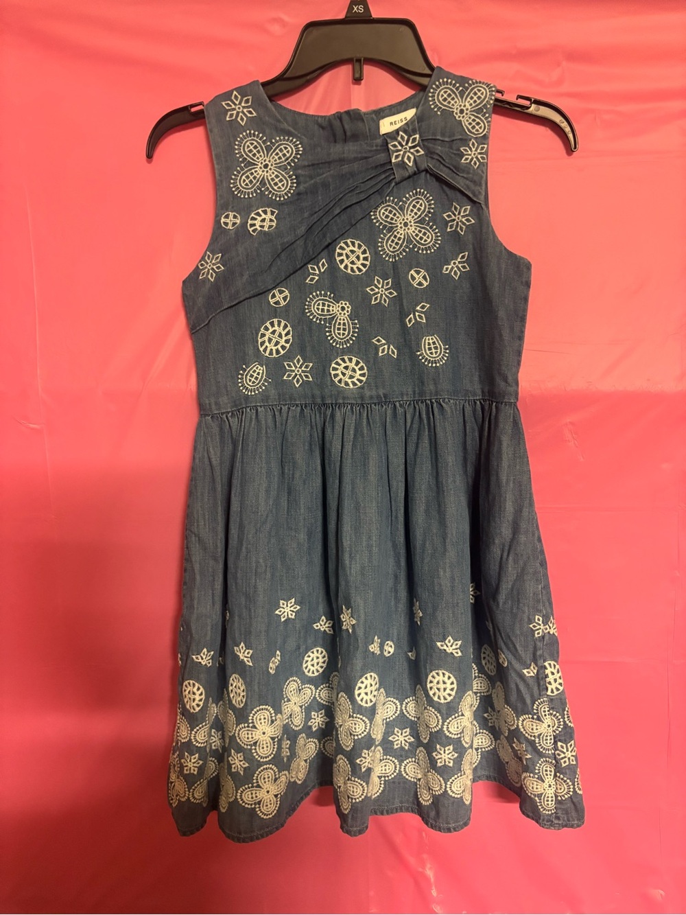 Reiss - girls denim dress